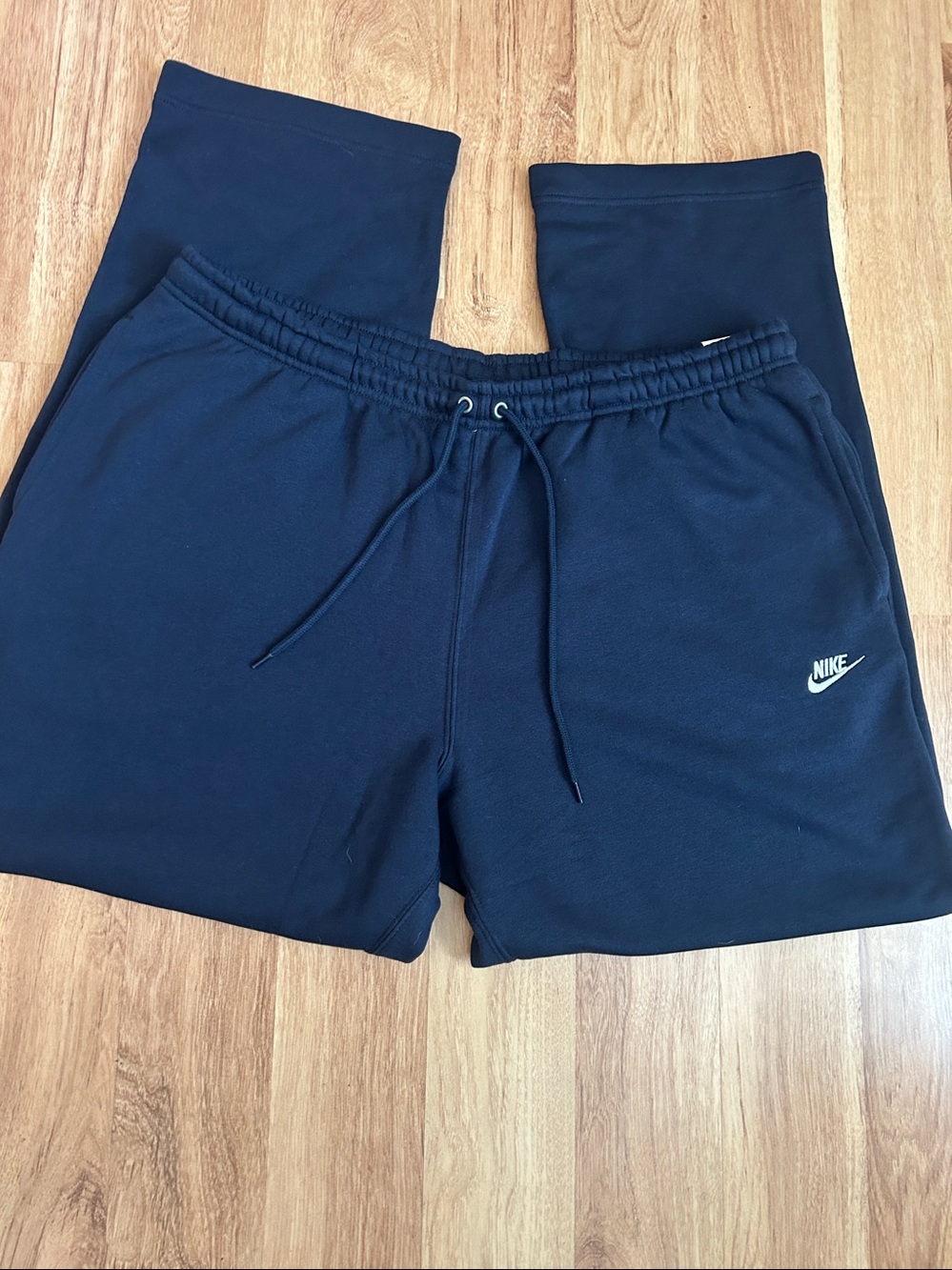 Nike Navy Standard Fit Straight Leg Reg Length Jogger Pants XL - Picture 9 of 11